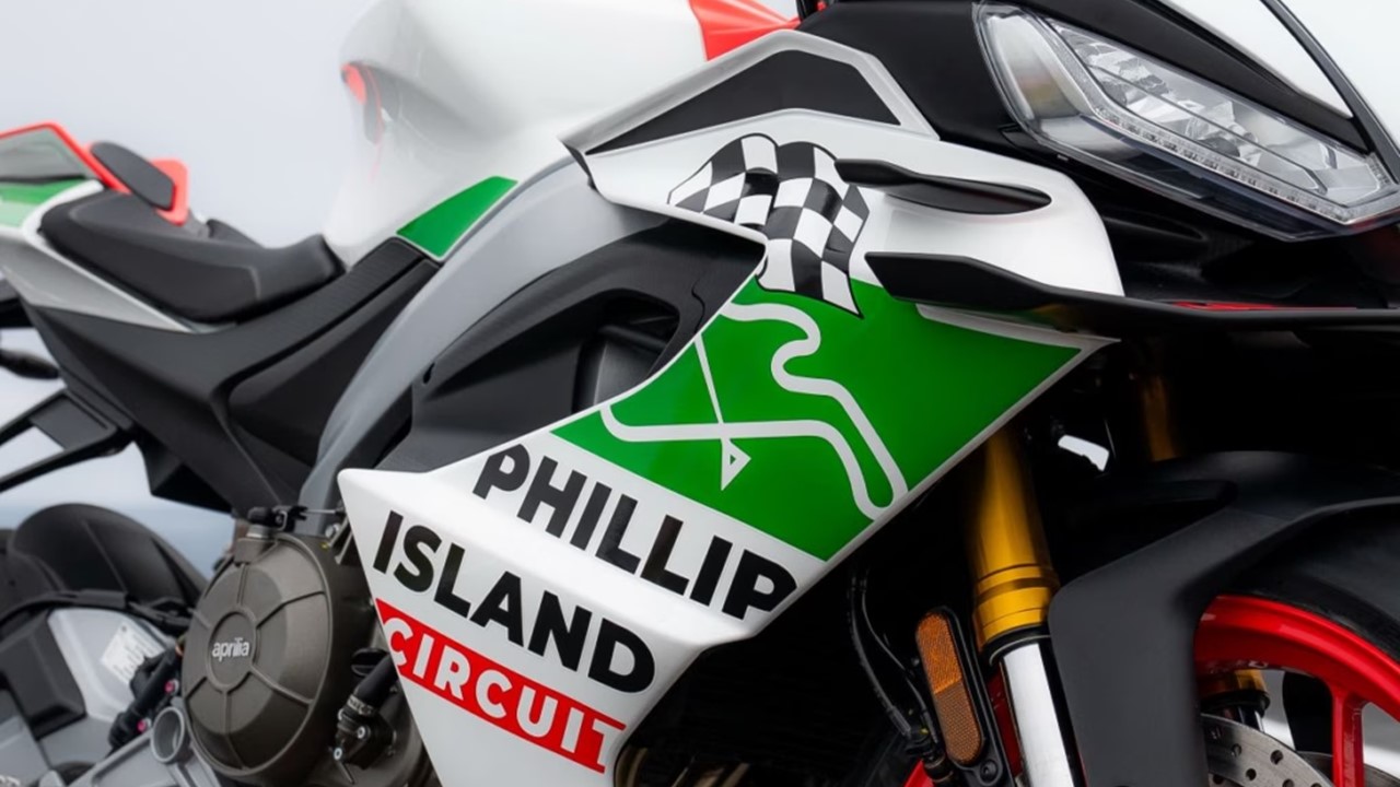 Aprilia apresenta edição especial da RS 660 em homenagem ao circuito de Phillip Island